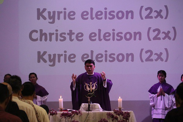 Perayaan Ekaristi Keluarga Kelas VIII pada 8 Desember 2024