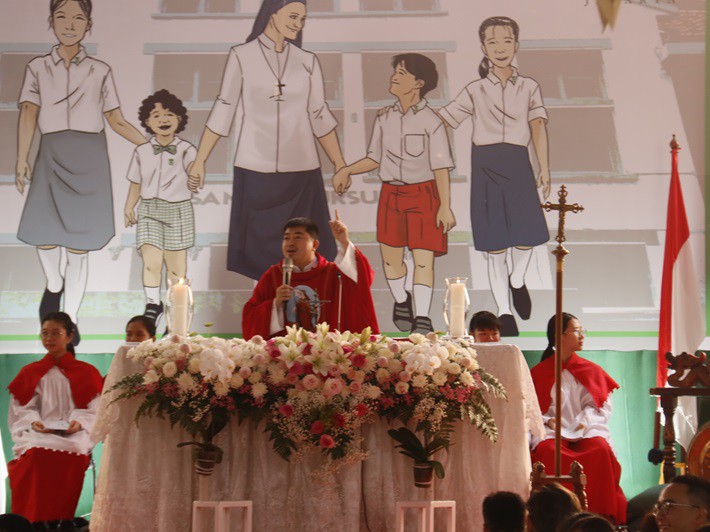 Perayaan Ekaristi dalam Rangka Hari Santa Ursula, Senin, 23 Oktober 2024.