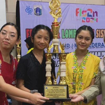 Proficiat sudah meraih JUARA 1 ANSAMBLE