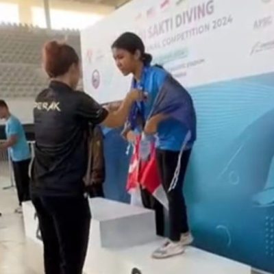Medali Kejuaraan Pari Sakti Diving International Competition 2024