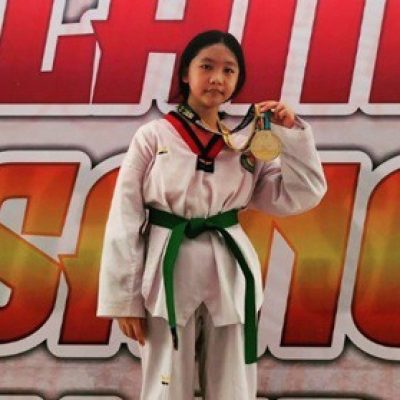Medali Emas pada Kejuaraan Taekwondo